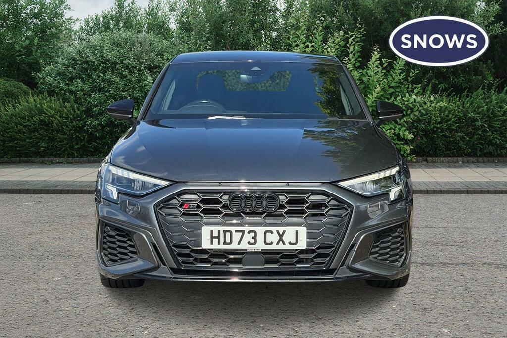 Audi A3 2.0 Tfsi Black Edition S Tronic Quattro Euro 6 S HD73CXJ Grey #2