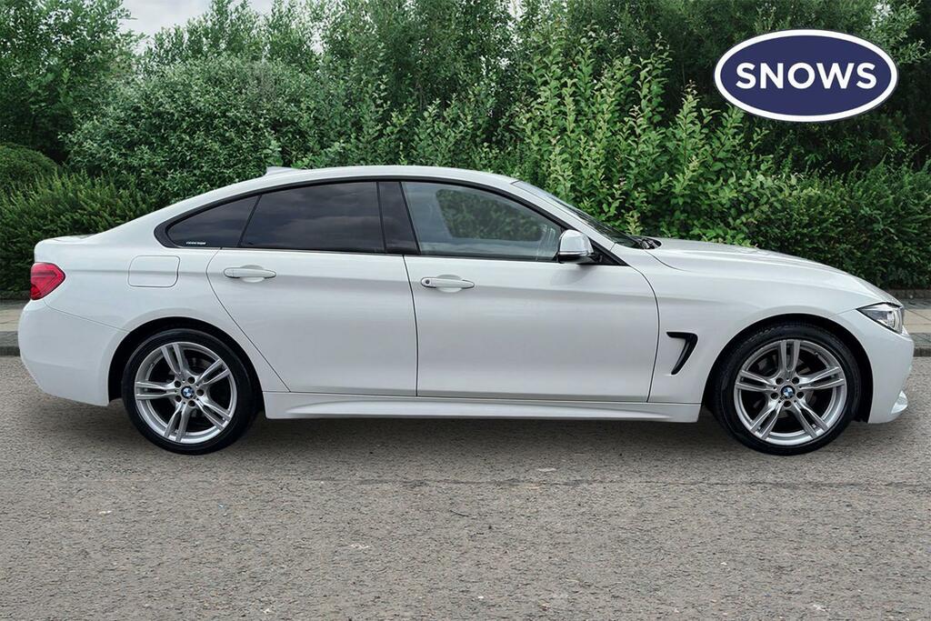 BMW 4 Series 2.0 420D M Sport Euro 6 Ss HV18XDS White #2