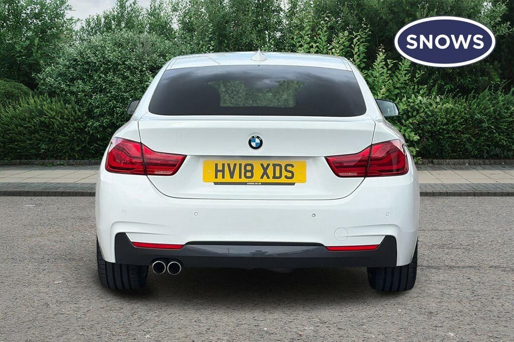 BMW 4 Series 2.0 420D M Sport Euro 6 Ss HV18XDS White #4