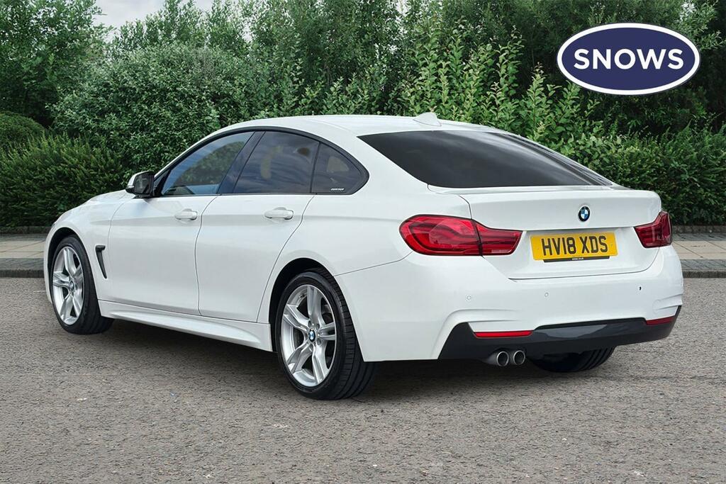 BMW 4 Series 2.0 420D M Sport Euro 6 Ss HV18XDS White #5