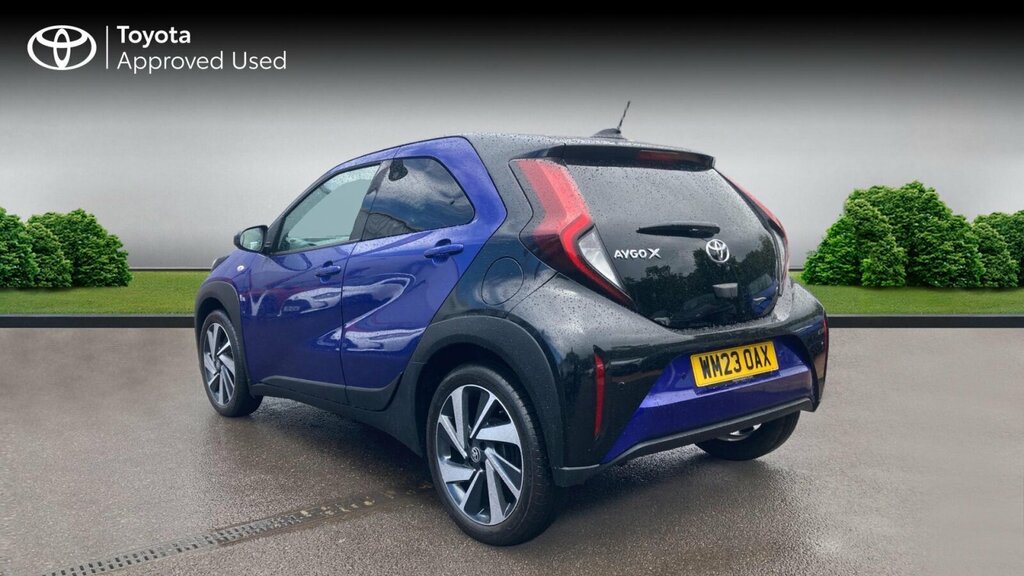 Toyota Aygo X 1.0 Vvt-i Edge X-shift Euro 6 Ss WM23OAX Blue #4