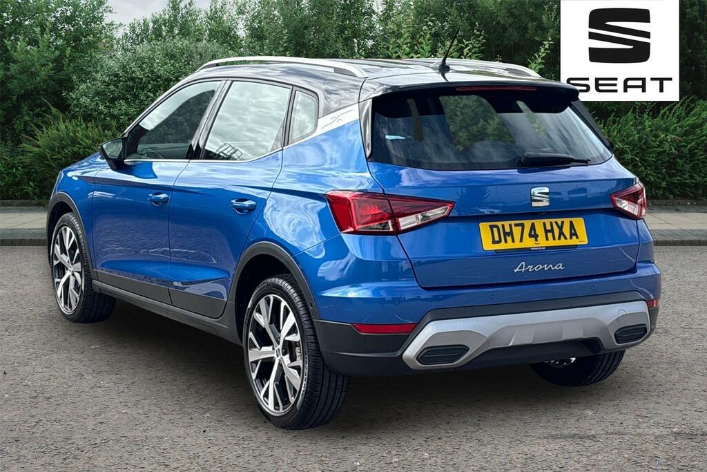 Seat Arona 1.0 Tsi 115 Xperience Lux Dsg DH74HXA Blue #3