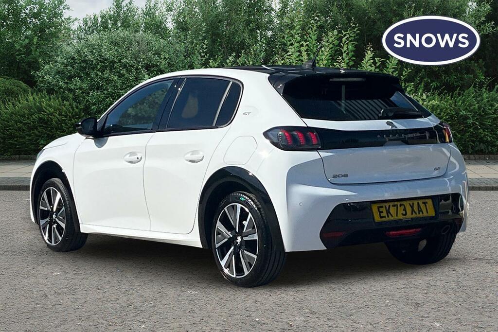 Peugeot 208 1.2 Puretech Gt Euro 6 Ss EK73XAT White #3