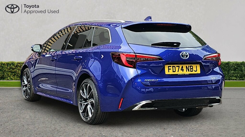 Toyota Corolla 2.0 Vvt-h Excel Touring Sports Cvt Euro 6 Ss FD74NBJ Blue #4