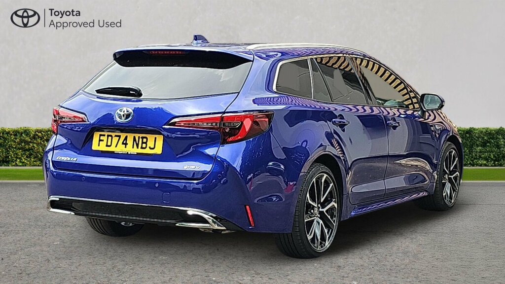 Toyota Corolla 2.0 Vvt-h Excel Touring Sports Cvt Euro 6 Ss FD74NBJ Blue #2