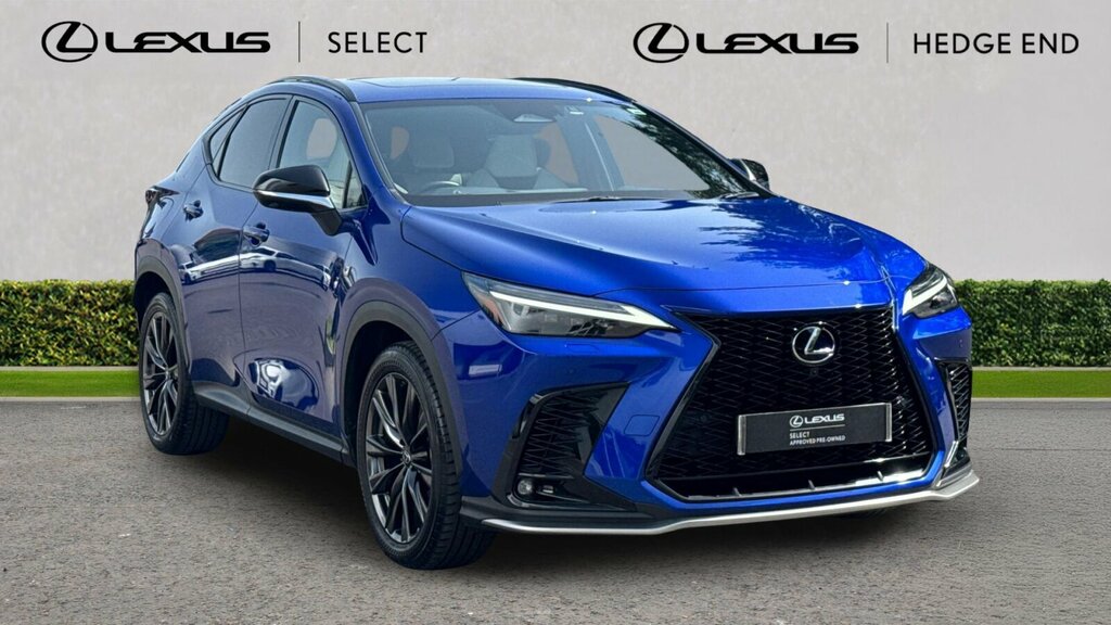 Lexus NX 2.5 450H 18.1Kwh F Sport Suv Plug-in H Blue