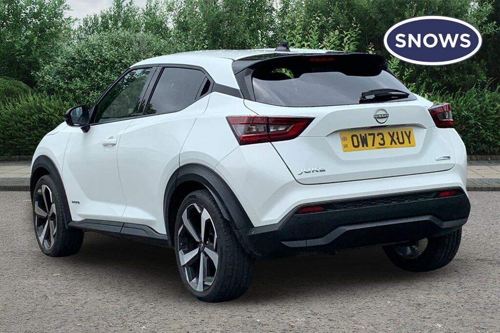 Nissan Juke 1.6 Tekna Euro 6 OW73XUY White #3
