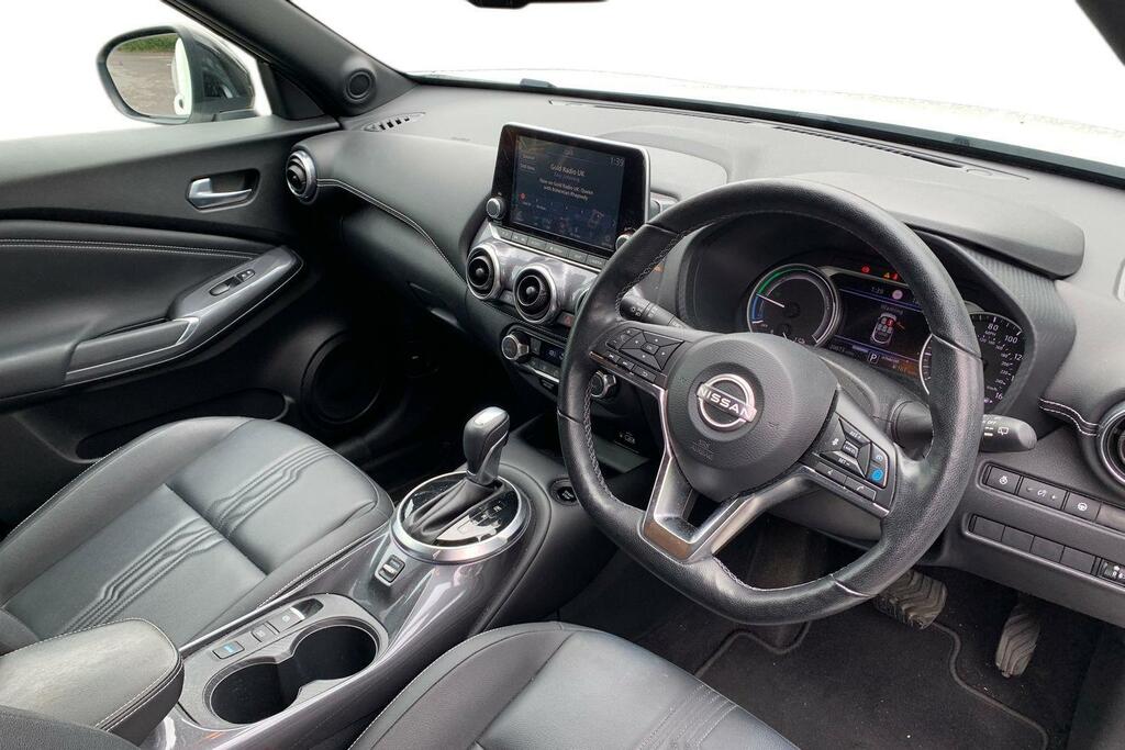 Nissan Juke 1.6 Tekna Euro 6 OW73XUY White #6