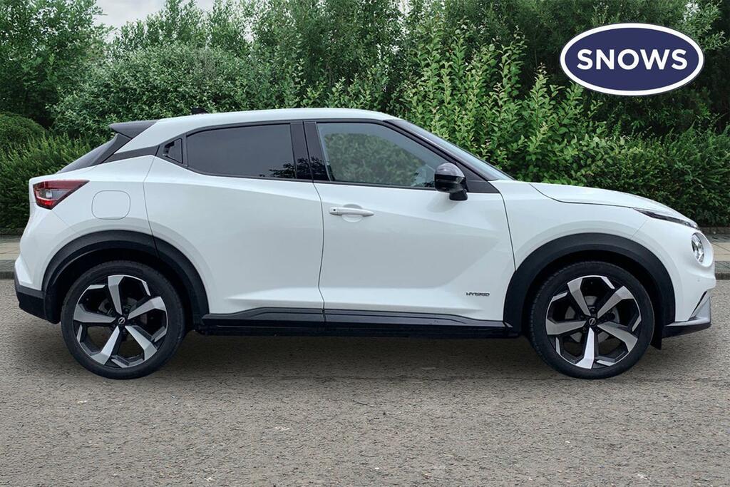 Nissan Juke 1.6 Tekna Euro 6 OW73XUY White #4