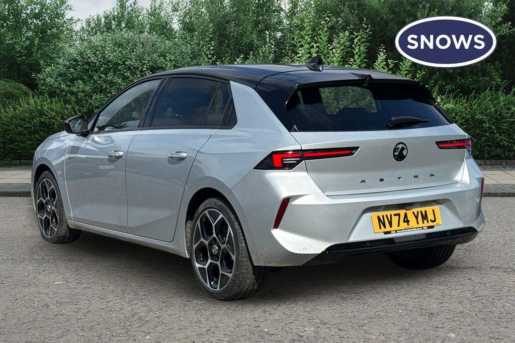 Vauxhall Astra 1.2 Turbo Ultimate Euro 6 Ss NV74YMJ Grey #3