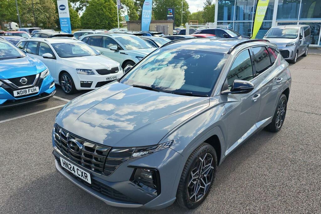 Hyundai Tucson 1.6 T-gdi N Line Euro 6 Ss HN24CXR Grey #3