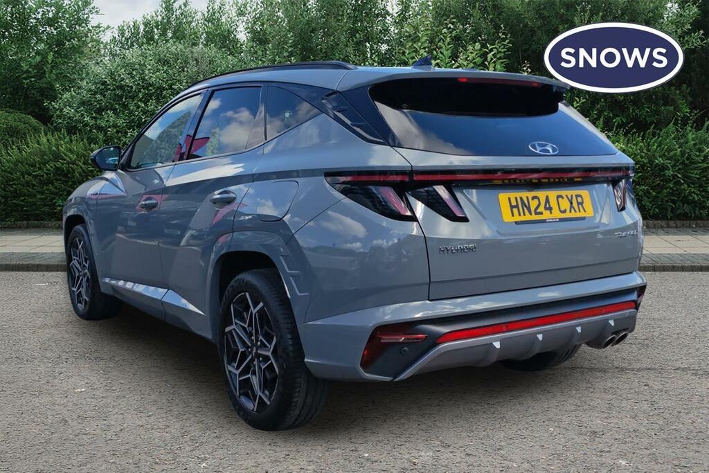 Hyundai Tucson 1.6 T-gdi N Line Euro 6 Ss HN24CXR Grey #4