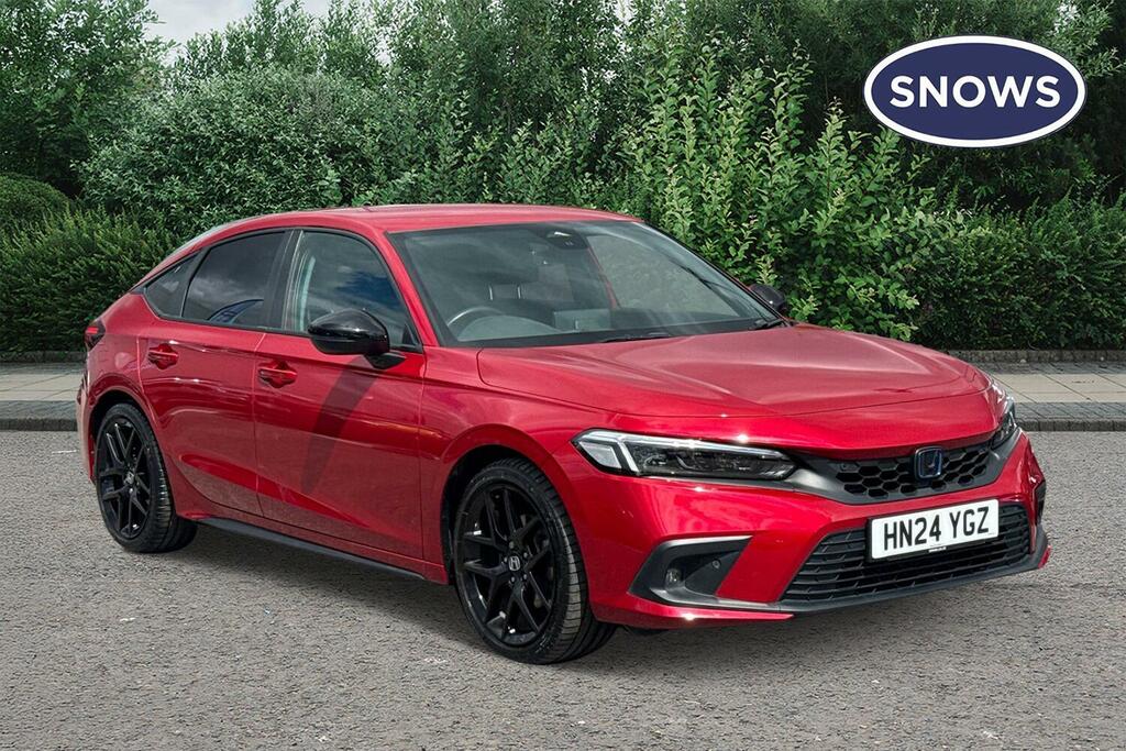 Honda Civic 2.0 H I-mmd Sport Ecvt Euro 6 Ss Red