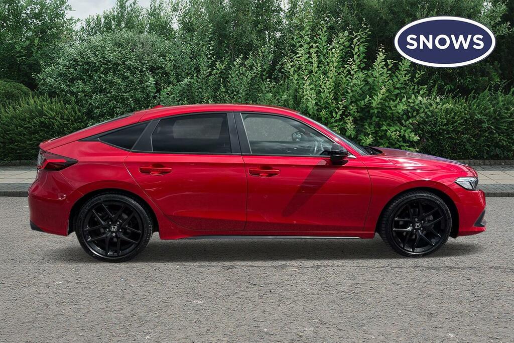Honda Civic 2.0 H I-mmd Sport Ecvt Euro 6 Ss HN24YGZ Red #5
