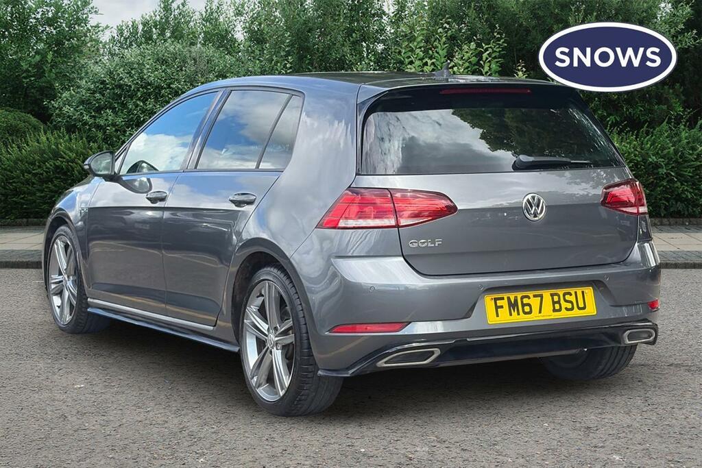 Volkswagen Golf 1.5 Tsi Evo R-line Dsg Euro 6 Ss FM67BSU Grey #4
