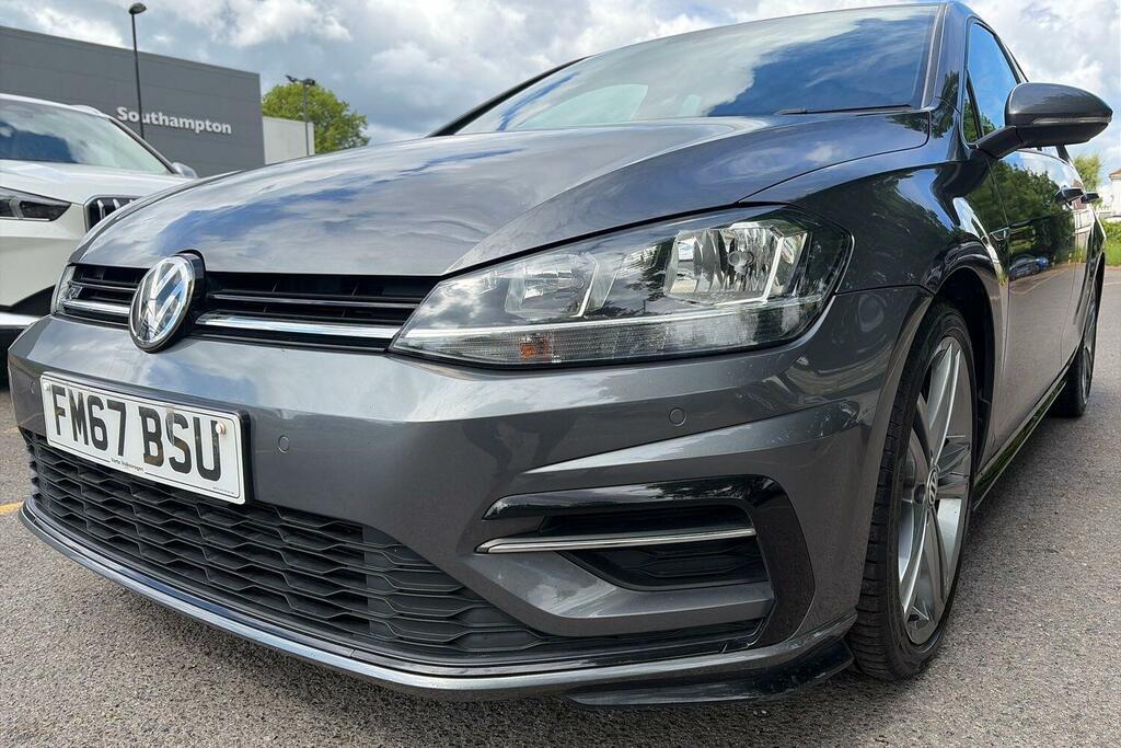 Volkswagen Golf 1.5 Tsi Evo R-line Dsg Euro 6 Ss FM67BSU Grey #3