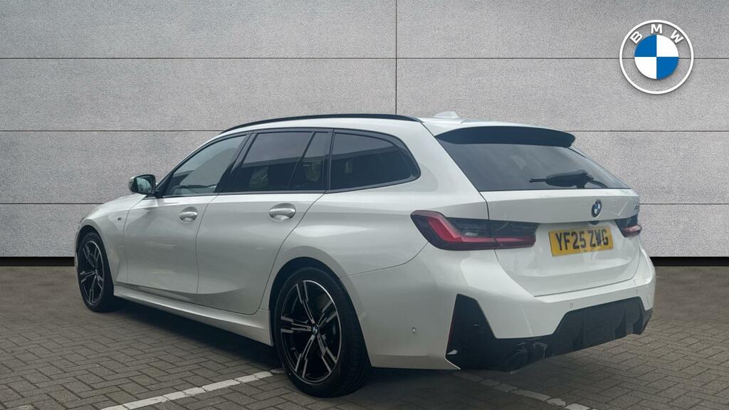 BMW 3 Series 320I M Sport Touring YF25ZWG White #2