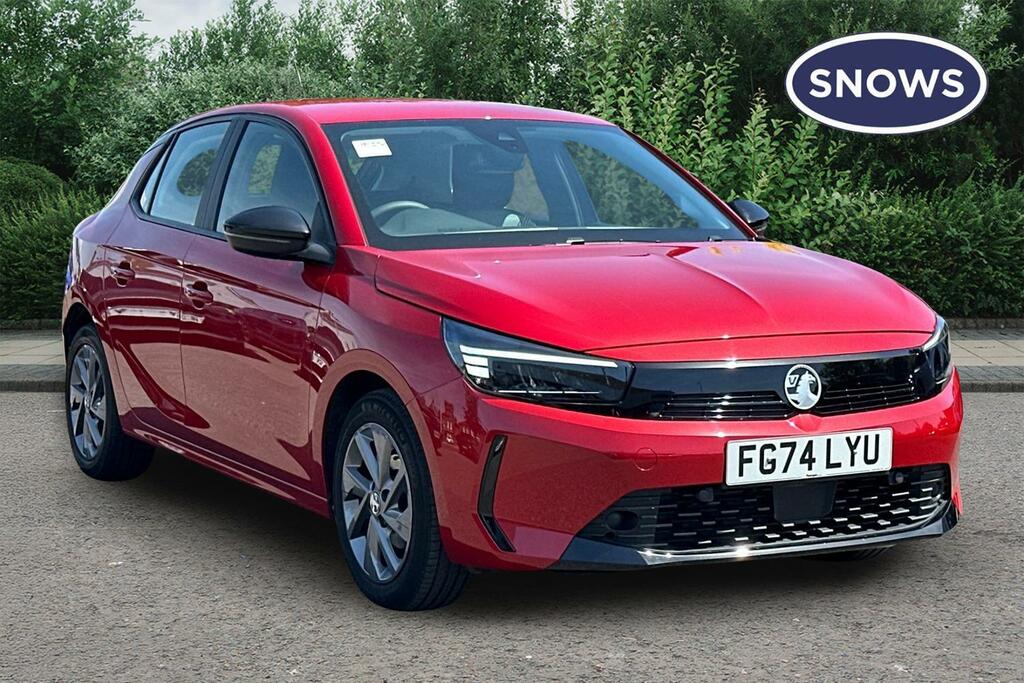 Vauxhall Corsa 1.2 Design Euro 6 Red