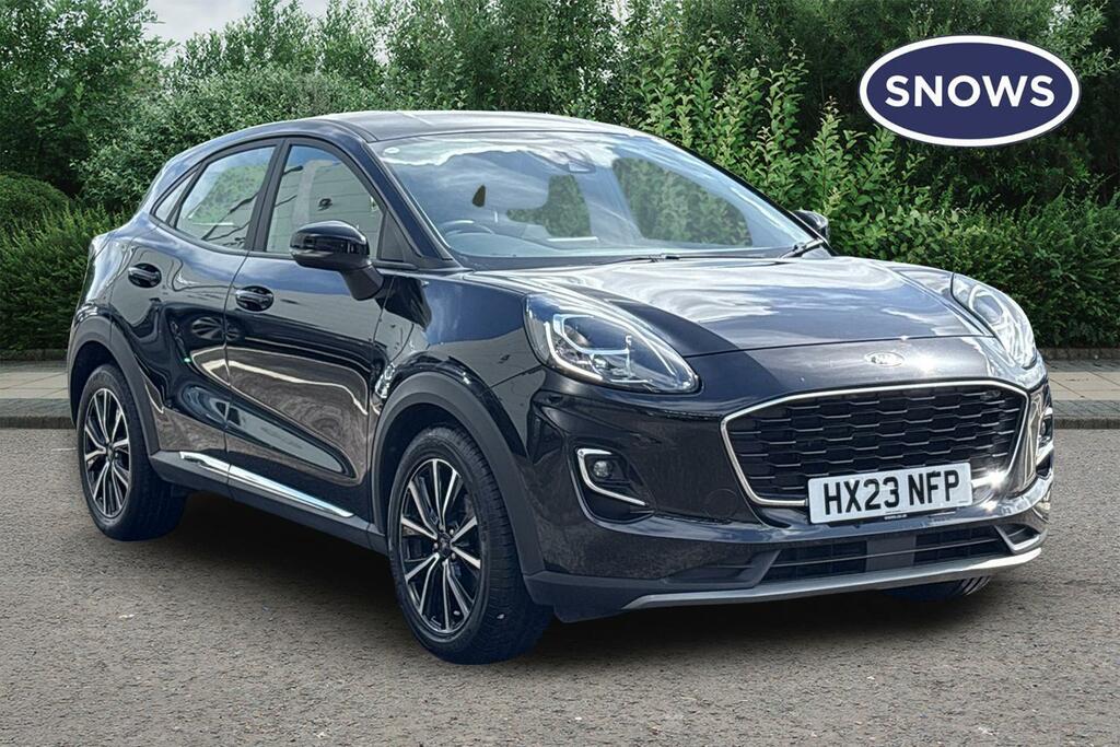 Ford Puma 1.0T Ecoboost Mhev Titanium Euro 6 Ss Black