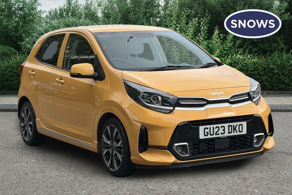 Kia Picanto 1.0 T-gdi Gt-line Euro 6 Ss Yellow