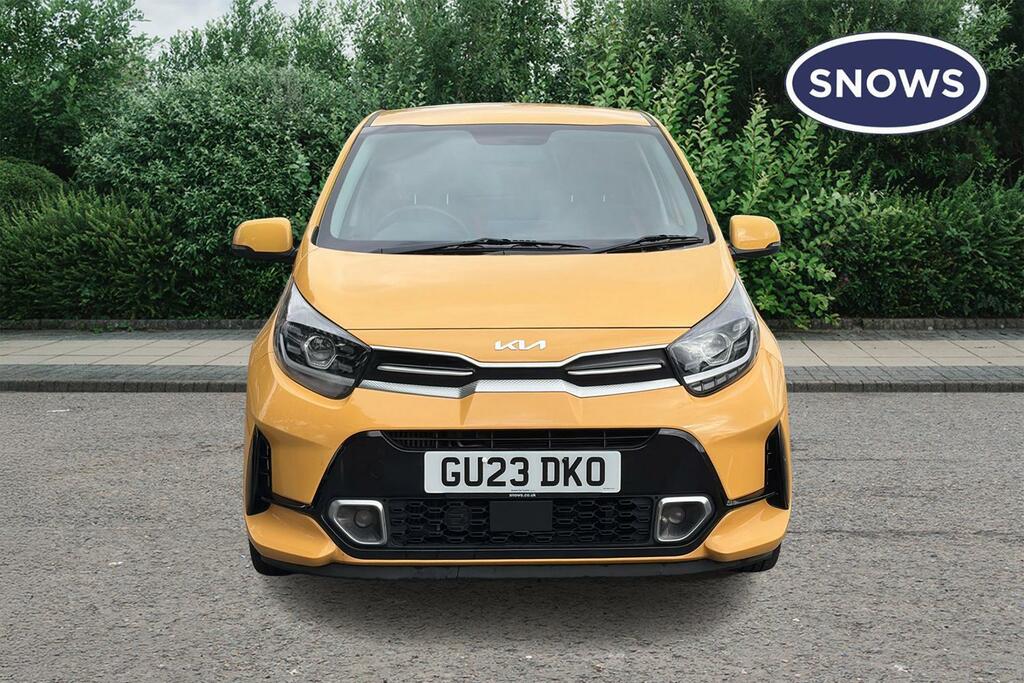 Kia Picanto 1.0 T-gdi Gt-line Euro 6 Ss GU23DKO Yellow #2