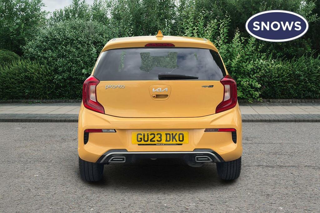 Kia Picanto 1.0 T-gdi Gt-line Euro 6 Ss GU23DKO Yellow #6