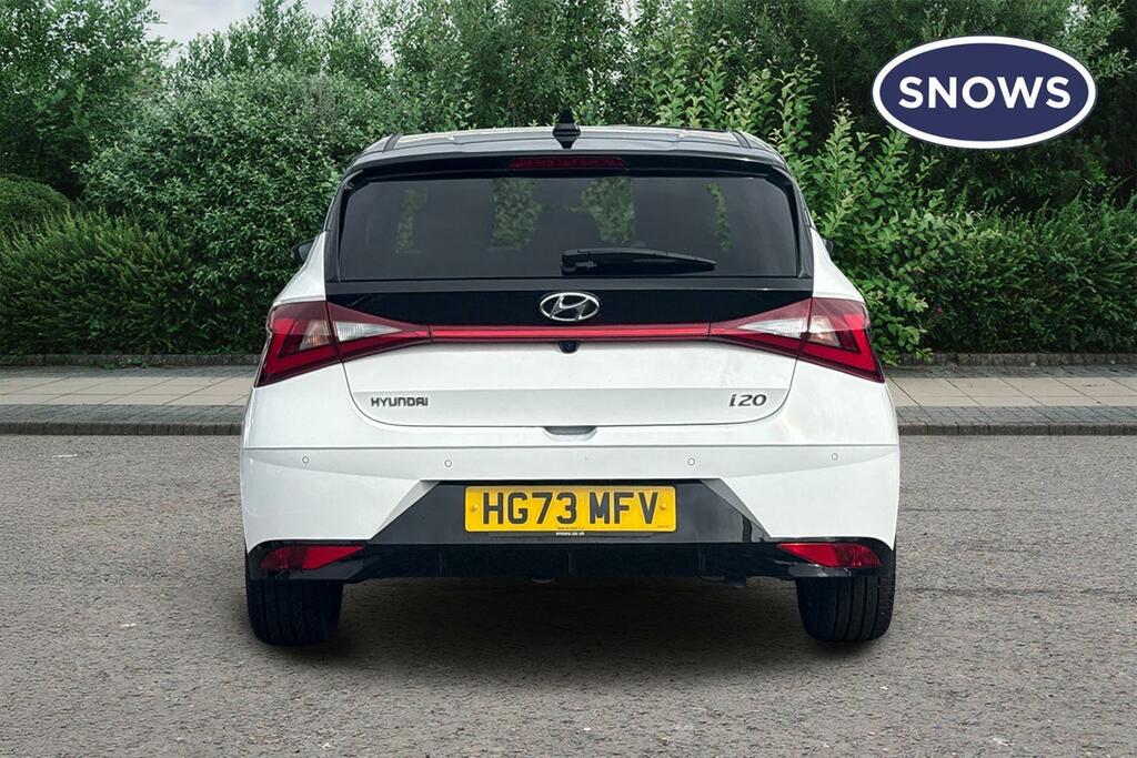 Hyundai I20 1.0 T-gdi Ultimate Euro 6 Ss HG73MFV White #6
