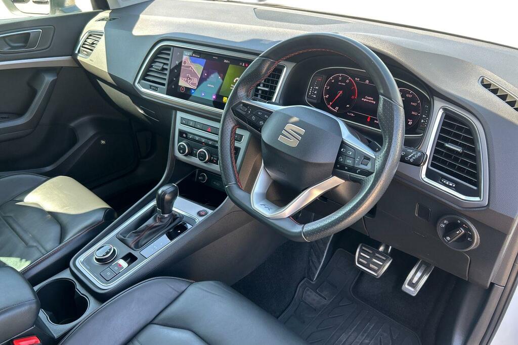 Seat Ateca 1.5 Tsi Evo Fr Black Edition Dsg HK23VCP White #6