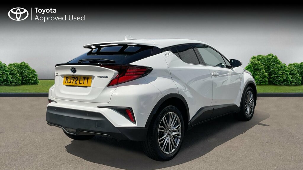 Toyota C-Hr 1.8 Vvt-h Gpf Excel Suv Hybrid Cvt Euro RJ72LTT White #2