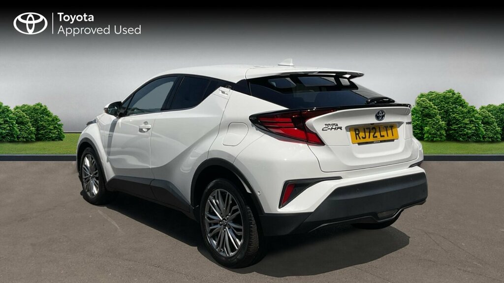 Toyota C-Hr 1.8 Vvt-h Gpf Excel Suv Hybrid Cvt Euro RJ72LTT White #4