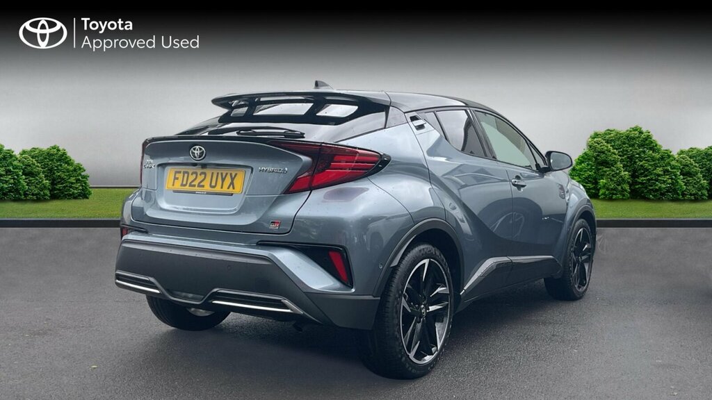 Toyota C-Hr 2.0 Vvt-h Gr Sport Cvt Euro 6 Ss FD22UYX Grey #2