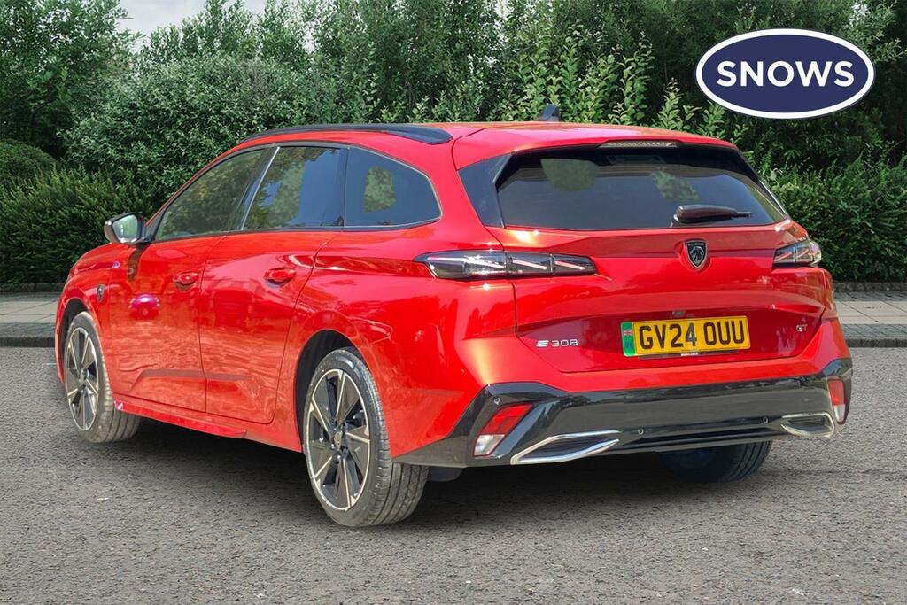 Peugeot 308 54Kwh Gt GV24OUU Red #3