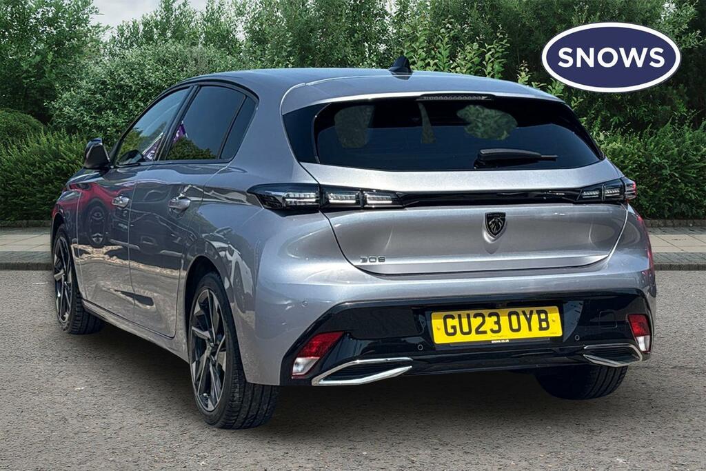 Peugeot 308 1.2 Puretech Allure Premium Eat Euro 6 Ss GU23OYB Grey #3