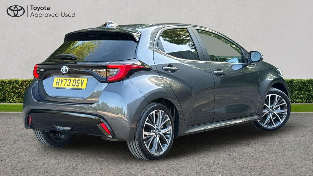 Toyota Yaris 1.5 Vvt-h Excel Hatchback Hybrid E-cvt HY73OSV Grey #2