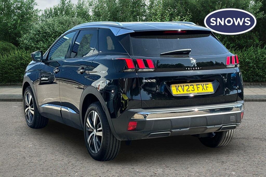Peugeot 3008 1.2 Puretech Allure Premium Eat Euro 6 Ss KV23FXF Black #3