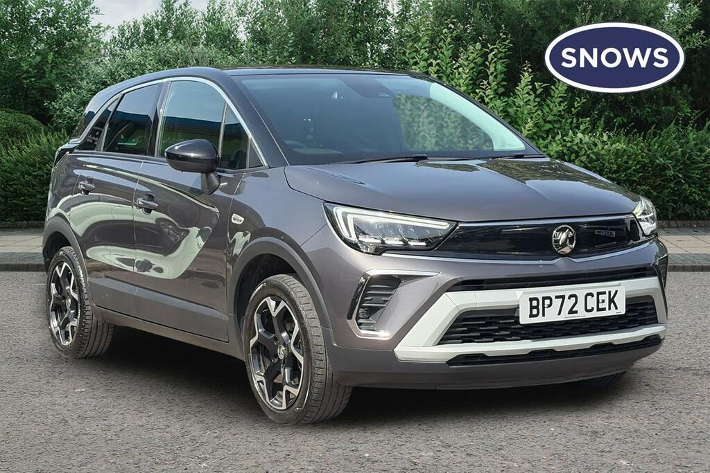Vauxhall Crossland 1.2 Turbo Elite Edition Euro 6 Ss Grey