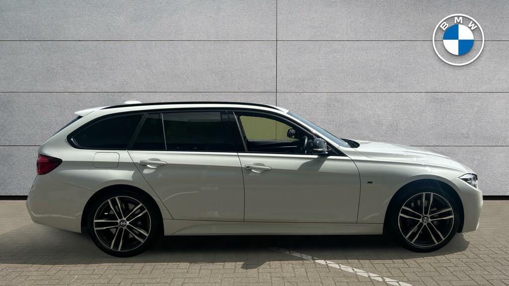 BMW 3 Series 320D Xdrive Msport Shadowedition Touring DX19UMZ White #3