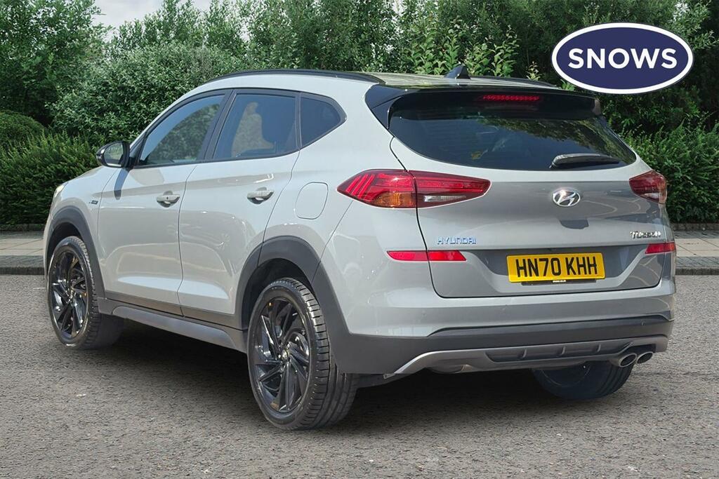 Hyundai Tucson 1.6 T-gdi N Line Euro 6 Ss HN70KHH Grey #4