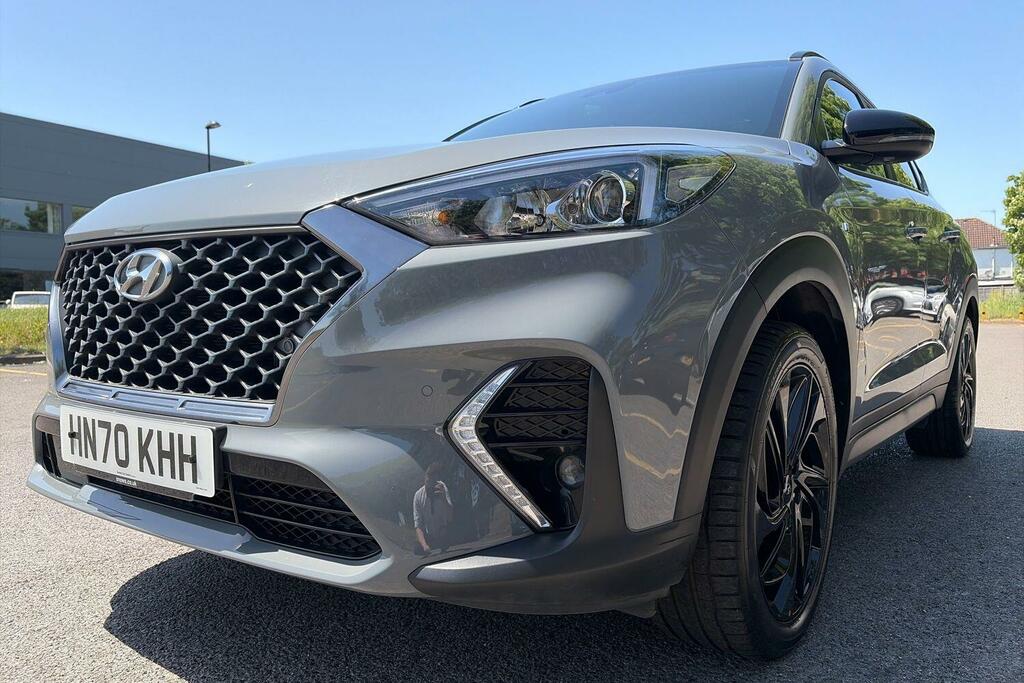 Hyundai Tucson 1.6 T-gdi N Line Euro 6 Ss HN70KHH Grey #3