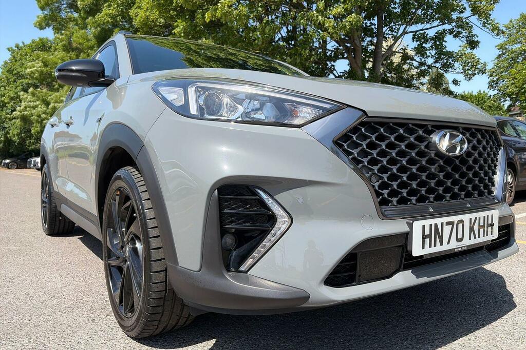 Hyundai Tucson 1.6 T-gdi N Line Euro 6 Ss HN70KHH Grey #5