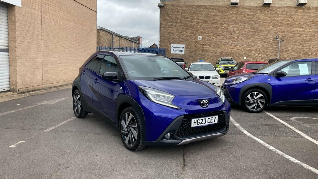 Toyota Aygo X 1.0 Vvt-i Exclusive Euro 6 Ss Blue