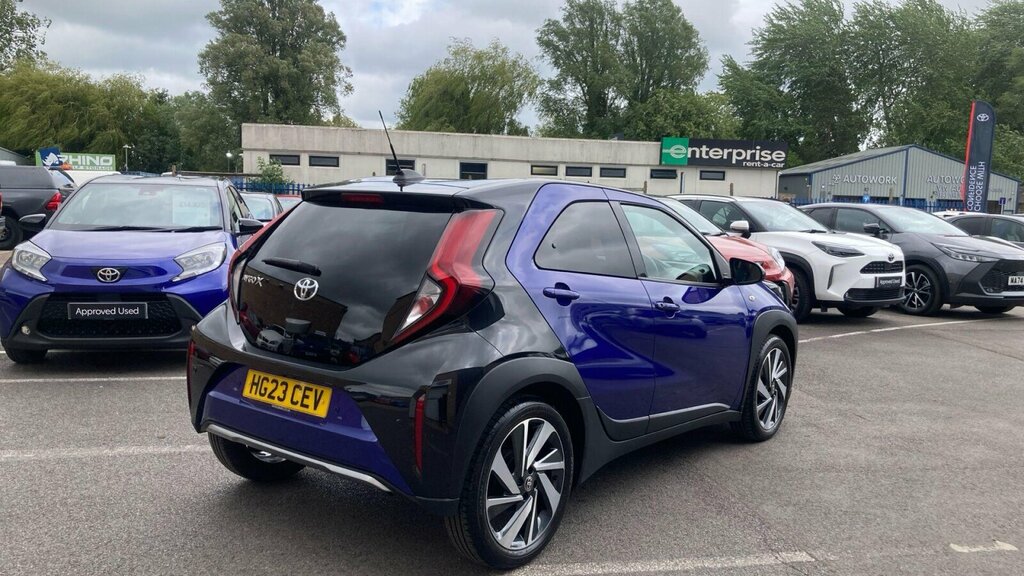 Toyota Aygo X 1.0 Vvt-i Exclusive Euro 6 Ss HG23CEV Blue #2