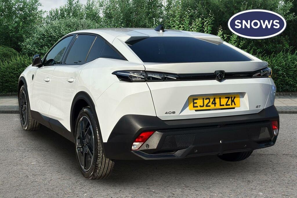 Peugeot 408 1.2 Puretech Gt Fastback Eat Euro 6 Ss EJ24LZK White #3