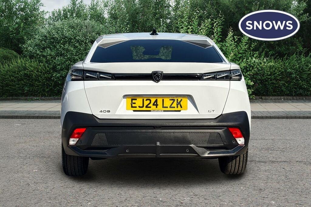Peugeot 408 1.2 Puretech Gt Fastback Eat Euro 6 Ss EJ24LZK White #4