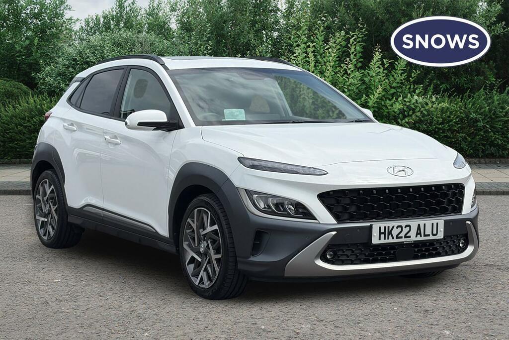 Hyundai Kona 1.6 H-gdi Ultimate Dct Euro 6 Ss White