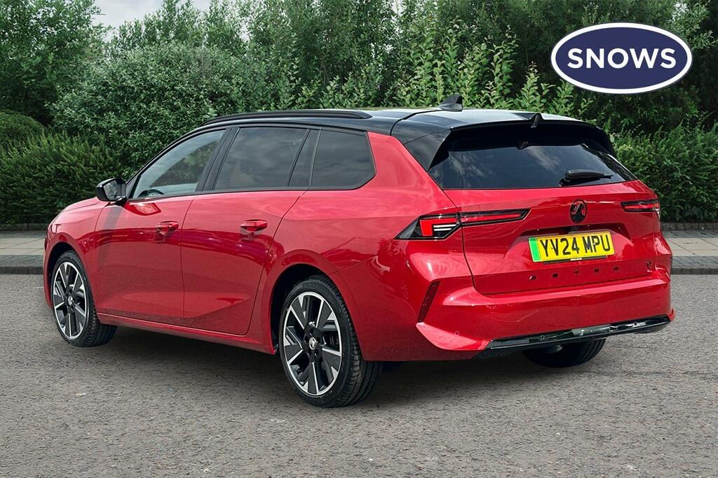 Vauxhall Astra 54Kwh Ultimate Sports Tourer YV24MPU Red #3