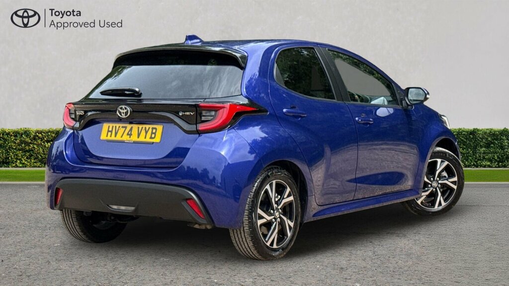 Toyota Yaris 1.5 Vvt-h Design Hatchback Hybrid E-cvt HV74VYB Blue #2