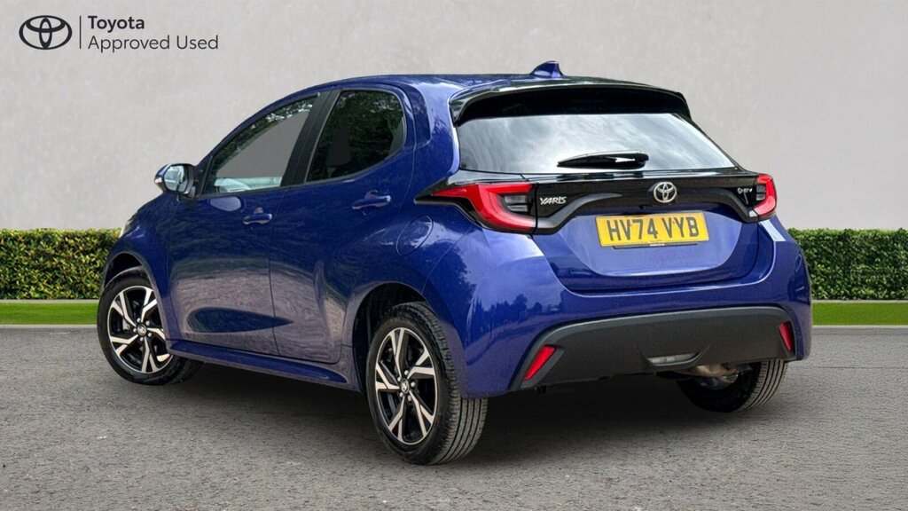 Toyota Yaris 1.5 Vvt-h Design Hatchback Hybrid E-cvt HV74VYB Blue #4