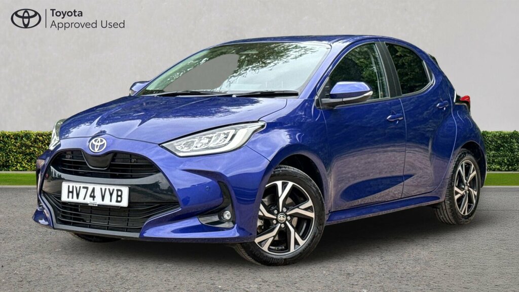 Toyota Yaris 1.5 Vvt-h Design Hatchback Hybrid E-cvt HV74VYB Blue #3