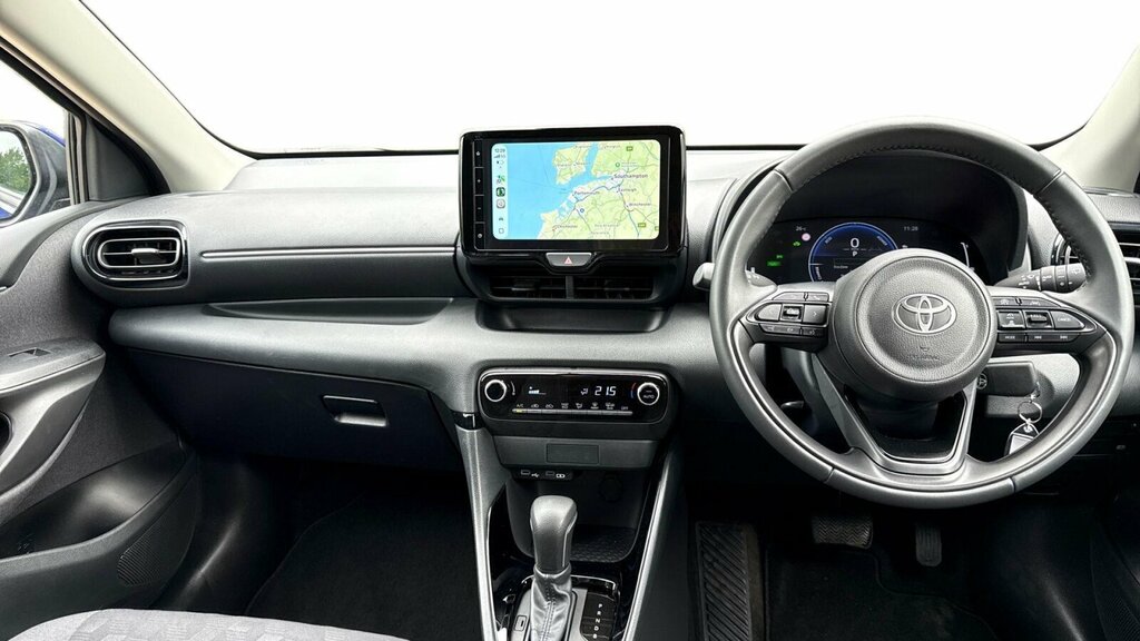 Toyota Yaris 1.5 Vvt-h Design Hatchback Hybrid E-cvt HV74VYB Blue #6